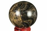 Polished Stromatolite (Greysonia) Sphere - Bolivia #191080-1